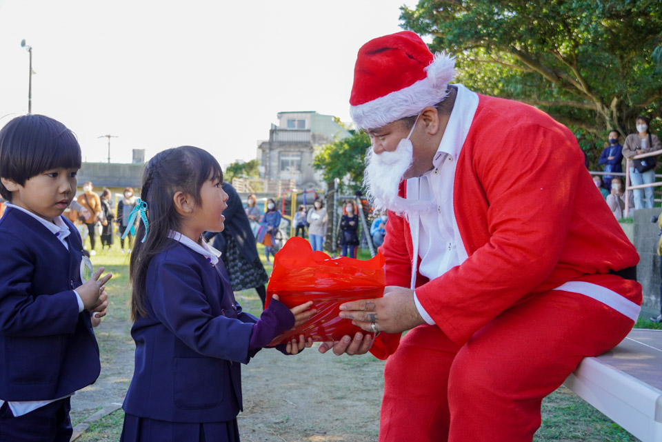 サンタさんが来た！クリスマスお祝い会