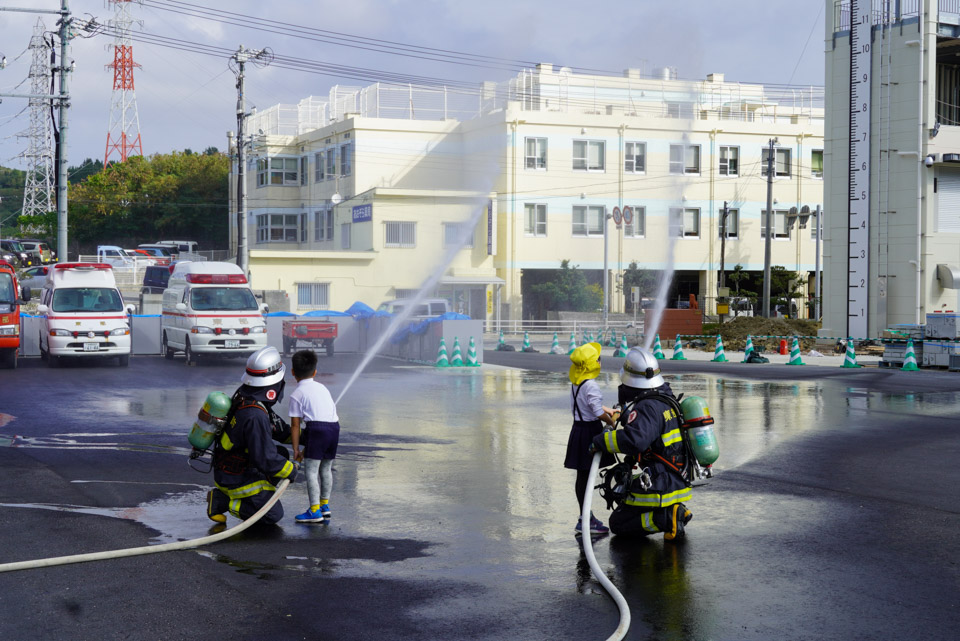 東部消防署を見学