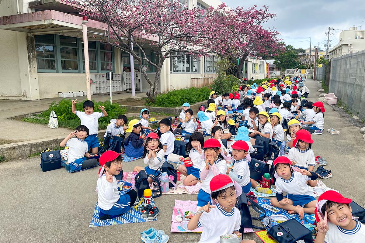 春には桜が満開に咲きます