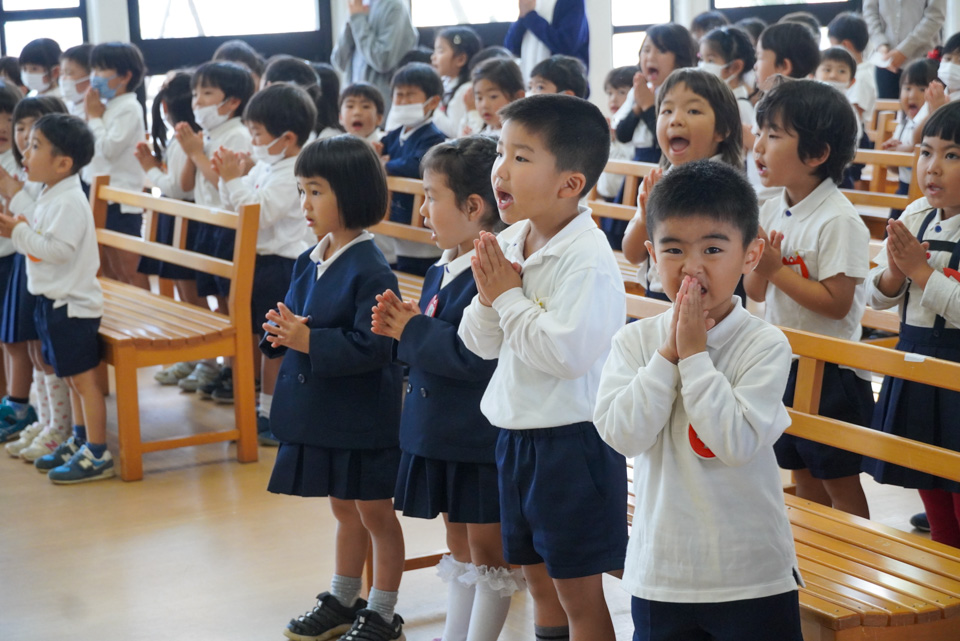 修了式、心も体も強くなって新学年へ！