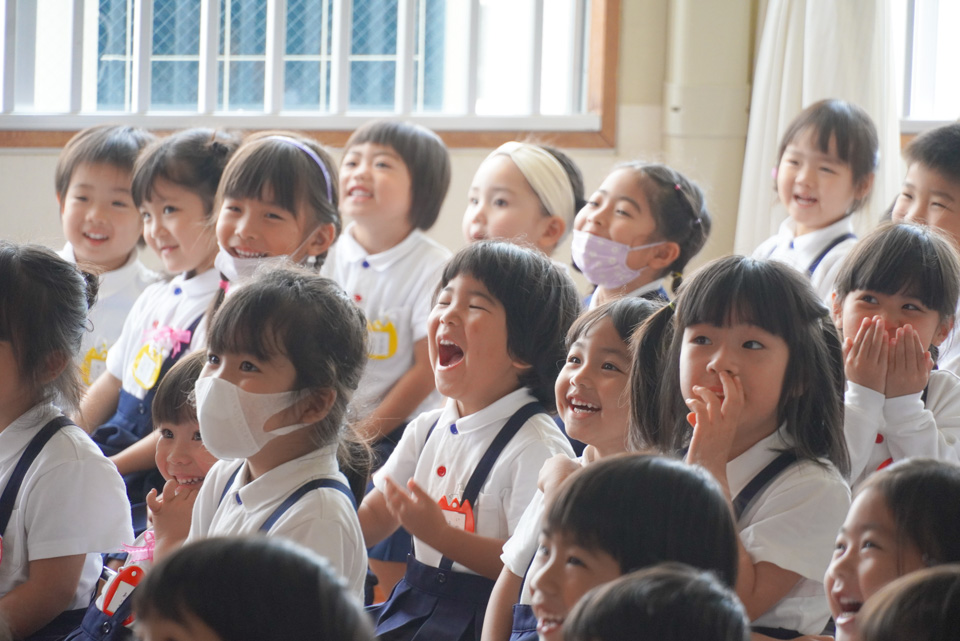 クララ幼稚園入園式