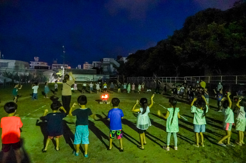 お泊まり保育 夜の集い