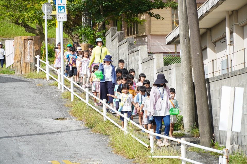 お泊まり保育 散策