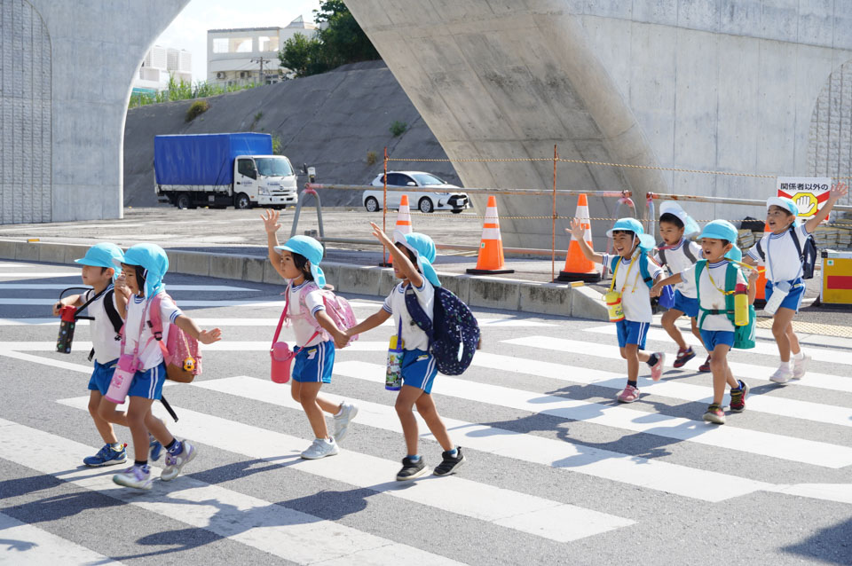 Bグループは宮城公園（南風原町）へ