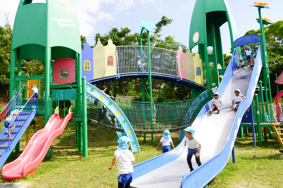 Bグループは宮城公園（南風原町）へ