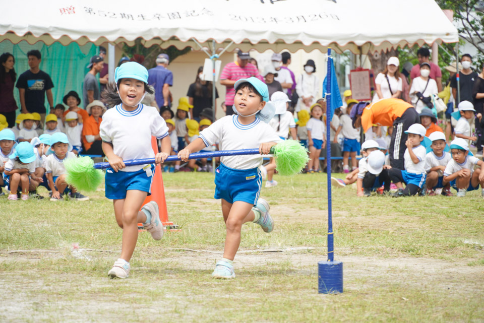 クララ幼稚園 運動会 台風の目