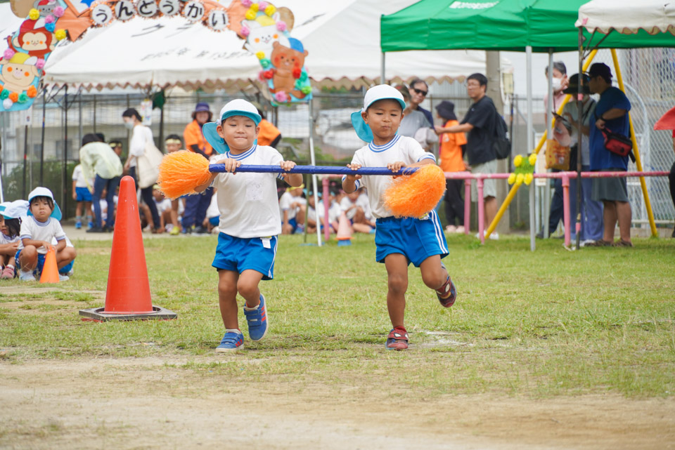 クララ幼稚園 運動会 台風の目