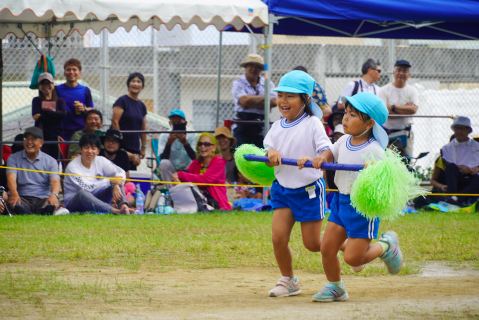 クララ幼稚園 運動会 台風の目