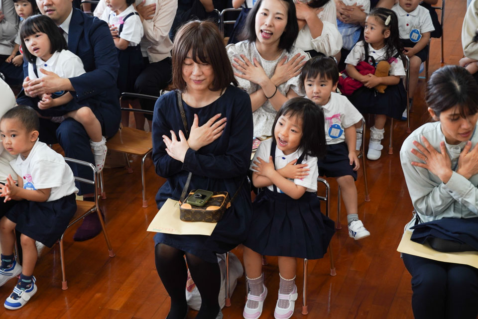 ようこそ、新しいCグループさん！ 入園式