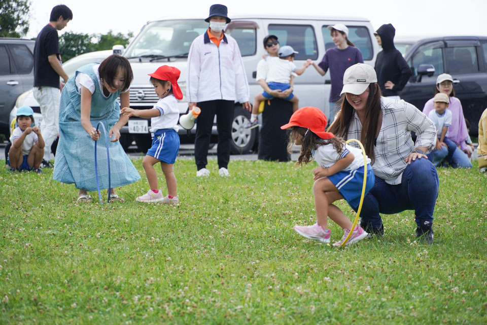 グスクロード公園で春の親子遠足。