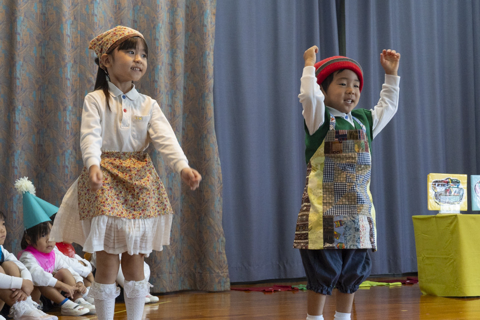 きく組「こびとのくつや」