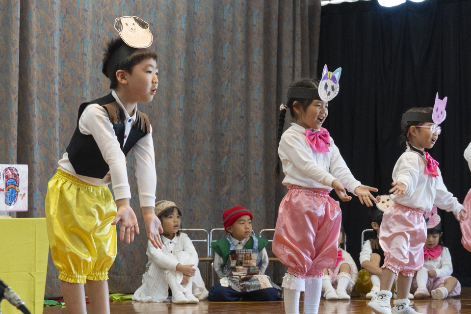 きく組「こびとのくつや」